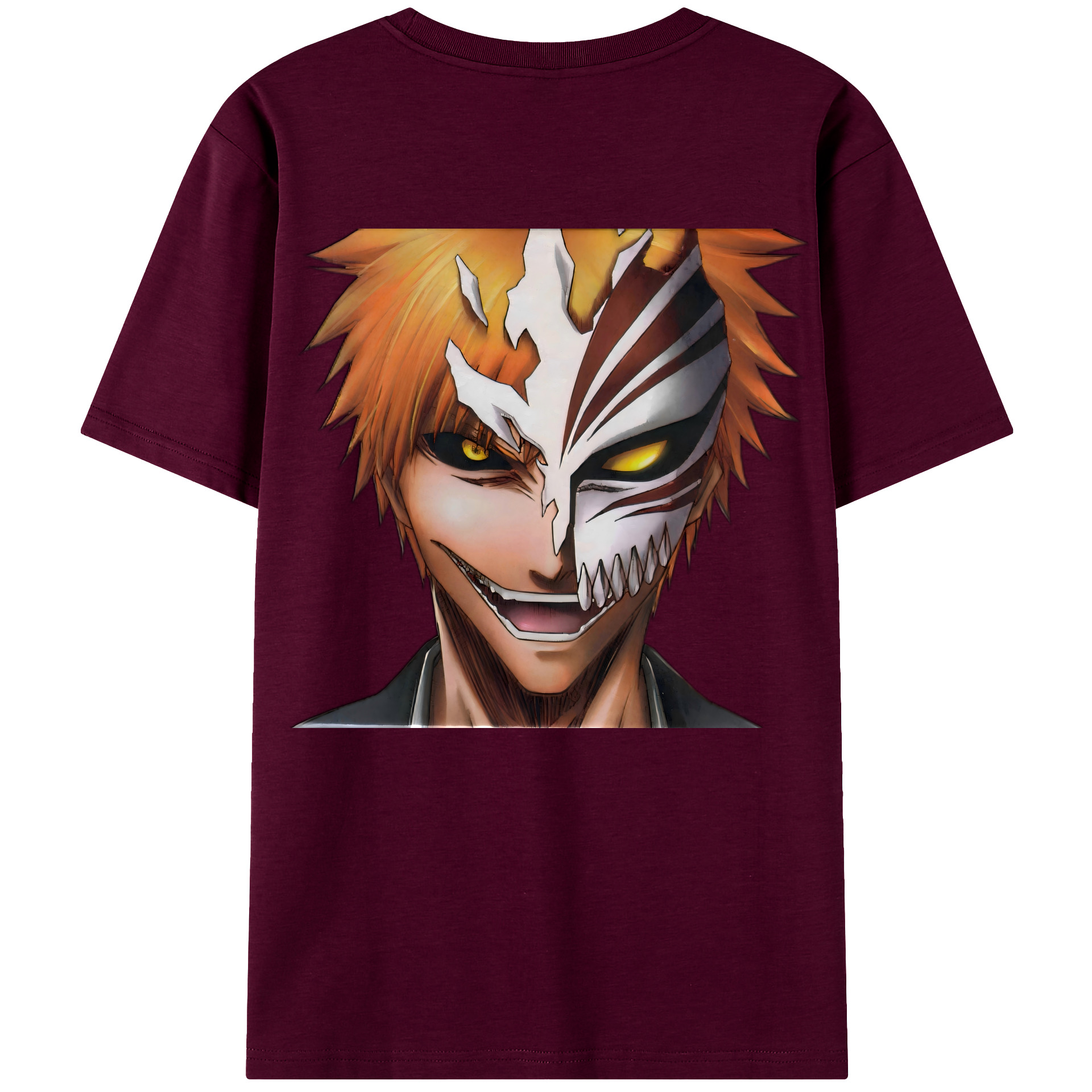 （画像用） ブリーチ 黒崎一護（くろさき いちご）BLEACH Kurosaki Ichigo レディース半袖Tシャツ(バックプリント)